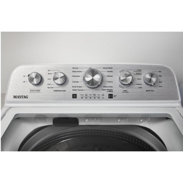 Maytag 5.5 cu. ft. Top Loading Washer with Power™ Impeller MVW5430MW Online Hot Sale