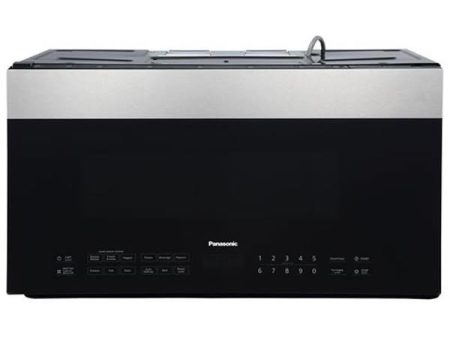 Panasonic 30-inch, 1.9 cu.ft. Over-the-Range Microwave Oven with Genius Sensor Cooking NN-SG158S Online now