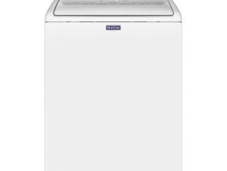 Maytag 5.2 cu. ft. Top Loading Washer with Power™ Agitator MVW5035MW Online Hot Sale