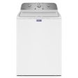 Maytag 5.2 cu.ft. Top Loading Washer with Power™ Agitator MVW4505MW Sale