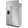 KitchenAid 48-inch, 29.4 cu. ft. Built-in Side-by-Side Refrigerator with External Water and Ice Dispensing System KBSD708MPS Online Hot Sale