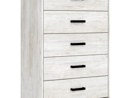 Signature Design by Ashley Shawburn 5-Drawer Chest EB4121-245 Fashion