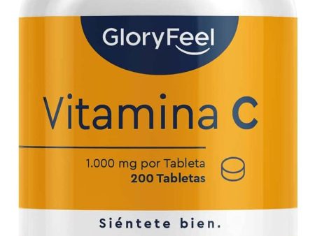 Vitamina C 1000 mg - Suministro para 7 Meses - Solo 1 Tableta al Día - Vitamina C Pura mejora el sistema inmunológico y Reduce el cansancio y la fatiga - Sin aditivos Embalaje Deteriorado Cheap