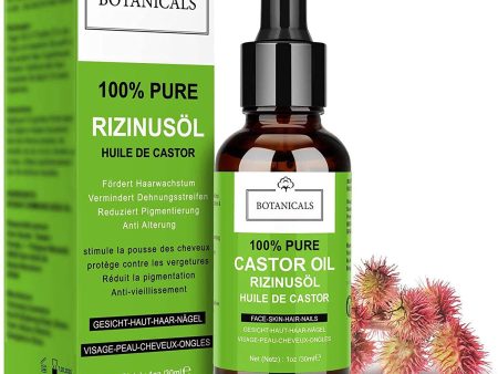 Rizinusöl Castor Oil –, para pestañas, pelo, Cejas, barba y cara, kaltgepr esstes rizinus aceite, puro, natural, función, sin hexan Gen Technology ikfreies aceite – Cuida y aporta Humedad. Embalaje Deteriorado on Sale