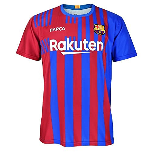 Fc. Barcelona Camiseta Adulto 1ª EQ. Temporada 2021-22 - Producto con Licencia - 100% Poliéster - Dorsal Liso - Talla S Reacondicionado For Sale