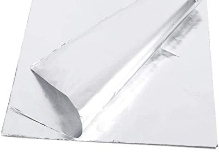 100 Hojas de Papel de Aluminio, Papel de Aluminio Resistente A Altas Temperaturas, Papel de Aluminio Fácl de Cortar, Adecuado para Horno, Hornear, Asar A la Parrilla Embalaje Deteriorado Online Sale