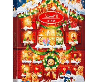 Lindt Calendario de Adviento Osito Navidad 2021 172g Embalaje Deteriorado Cheap