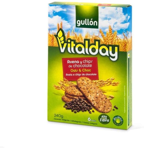 Gullón Galleta Avena Chocolate Chips Vitalday  240g Hot on Sale