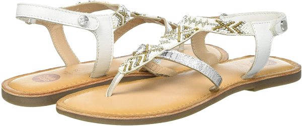 Gioseppo Fern, Sandalias Planas, Blanco, 32 EU For Discount