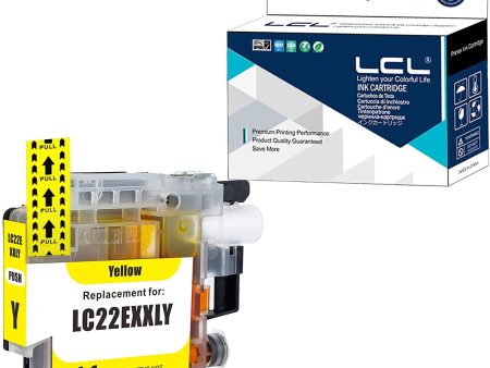 LCL Cartucho de Tinta Compatible LC-22E LC22E LC22EC XXL (1Amarillo) Sale